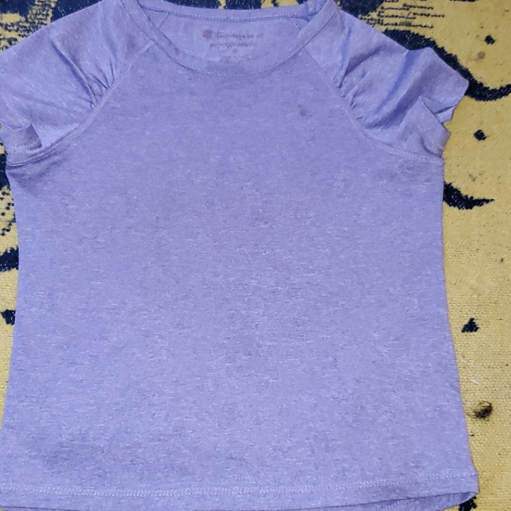 Champion Purple Girls Tee